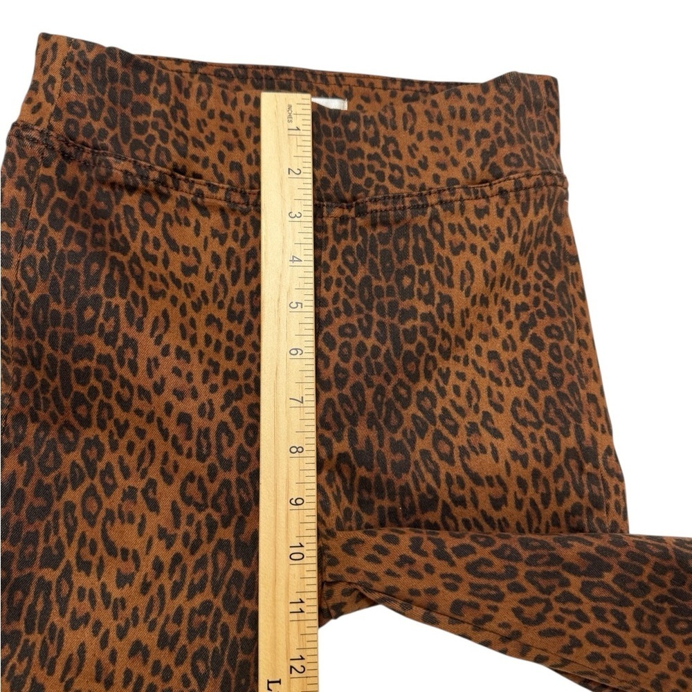 Frame Jetset Crop Mini Boot Leopard Print Pants - Picture 6 of 10